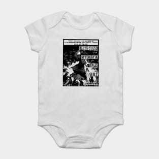 Earth Crisis / Strife / 4 Walls Falling / Guilt Hardcore Flyer Baby Bodysuit